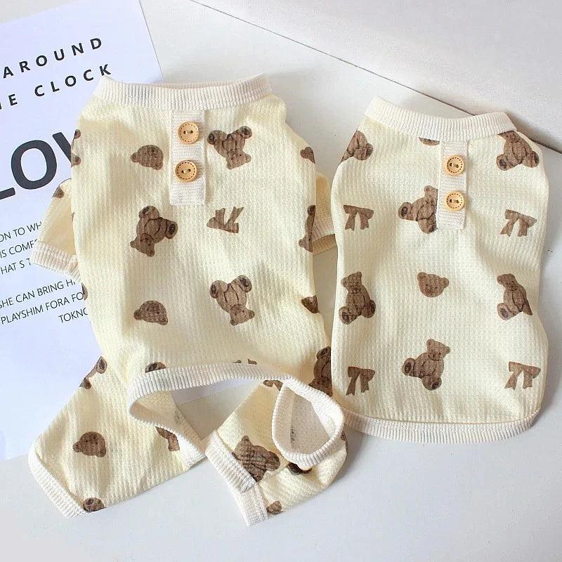 Cute Bear Dog Jumpsuit