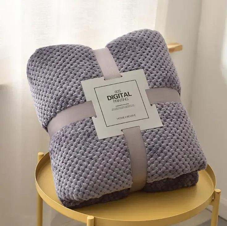 Cozy Coral Fleece Blanket