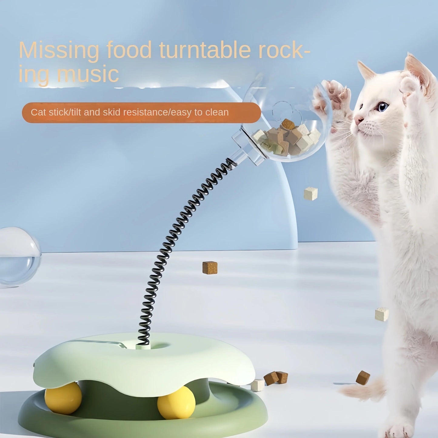 Interactive Cat Treat Puzzle