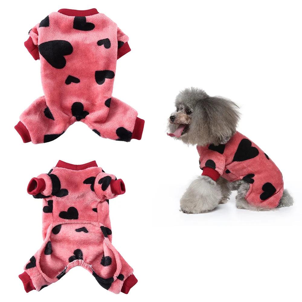 Halloween Dog Winter Pajamas