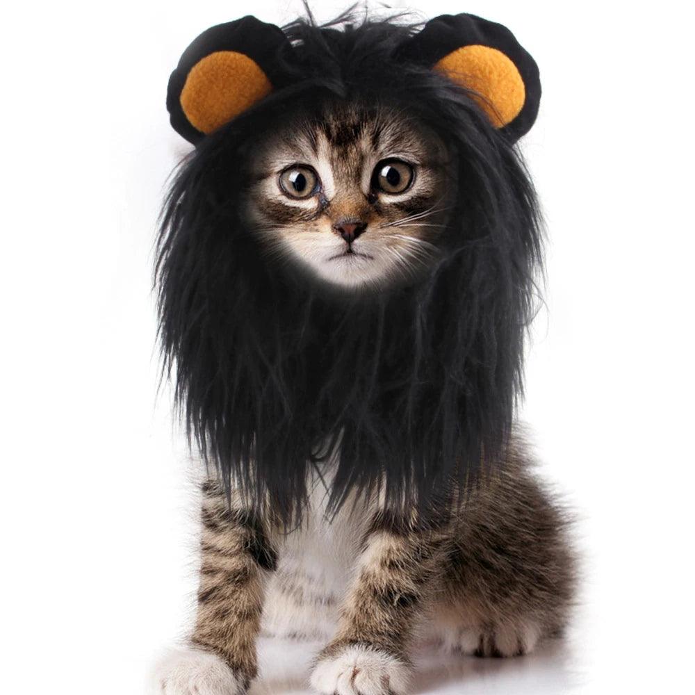 Lion Mane Wig for Pets
