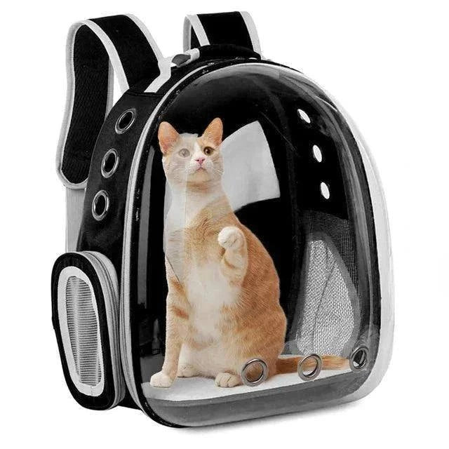 Space Capsule Pet BackpackDescription:
Take your pet on adventures stress-free! This breathable, transparent space capsule backpack lets them enjoy the view while staying safe and comfortablRegal Pet PalaceRegal Pet PalaceSpace Capsule Backpack