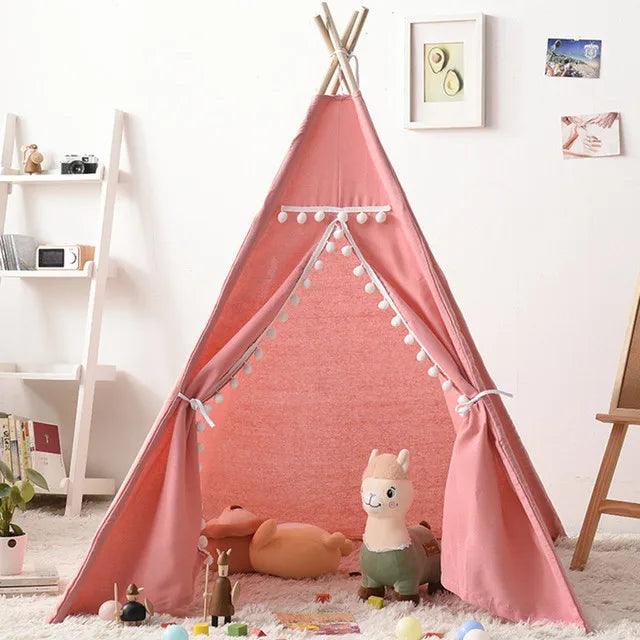 Kids Portable Tipi Play Tent