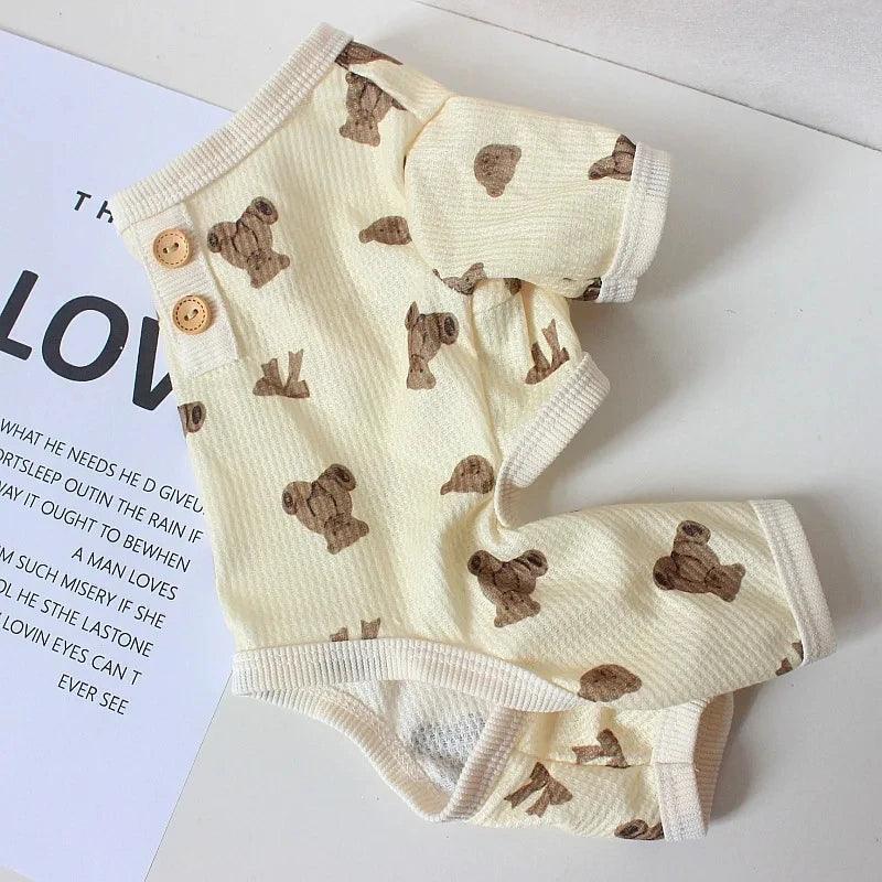 Cute Bear Dog Jumpsuit