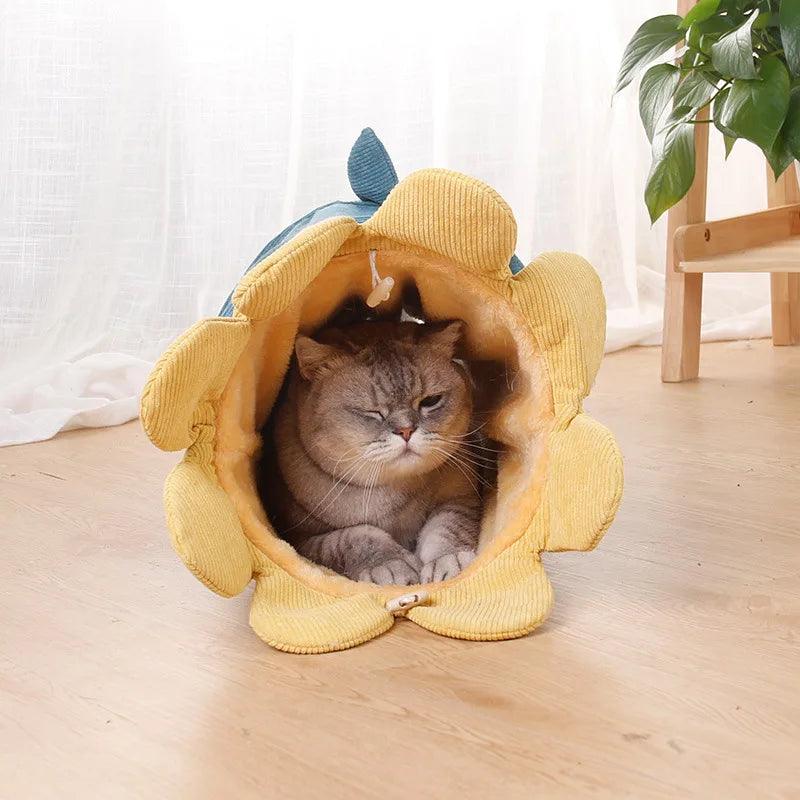 Collapsible Cat Tunnel Bed