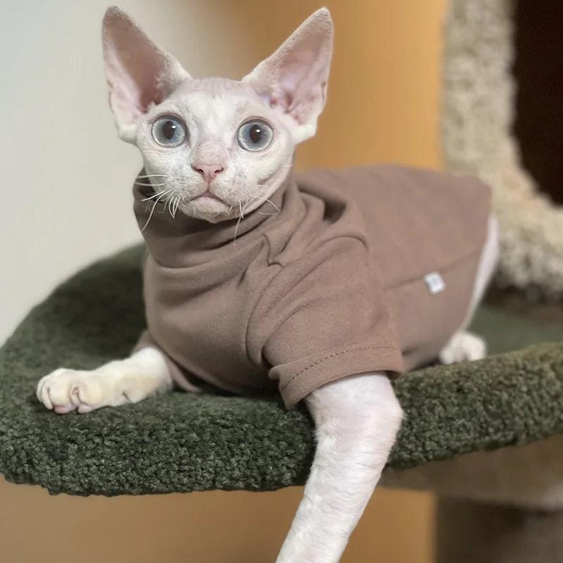 Cozy Cotton Cat Clothes