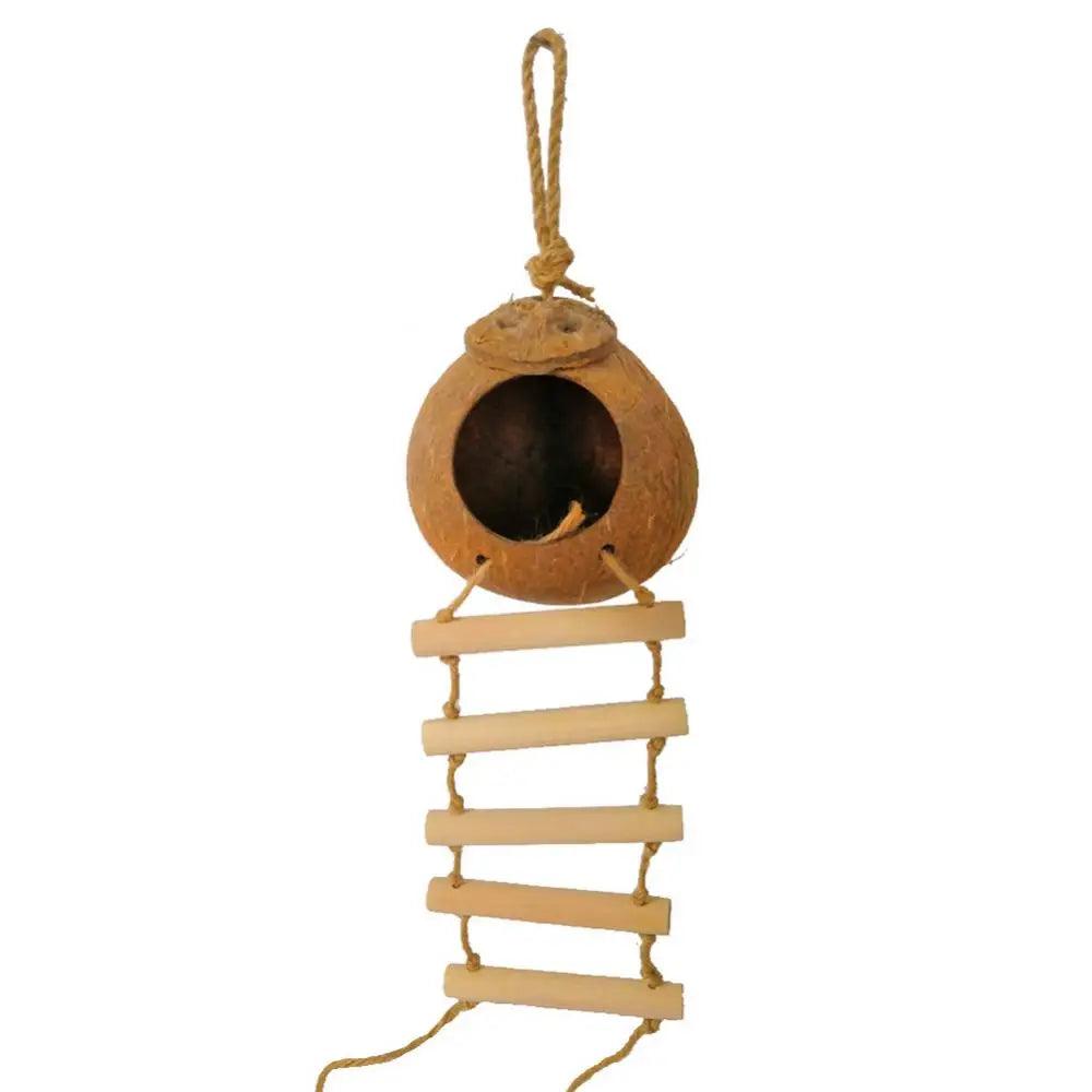Coconut Shell Bird Hammock