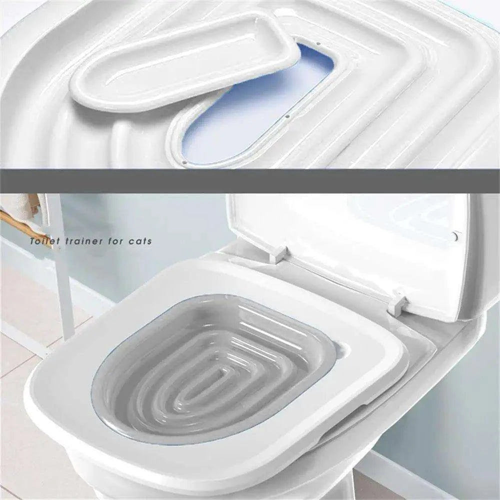 Reusable Cat Toilet Training KitDescription:
Tired of messy litter boxes? Train your cat to use the toilet effortlessly with this reusable training kit—saving you time, money, and hassle!
BenefitRegal Pet PalaceRegal Pet PalaceReusable Cat Toilet