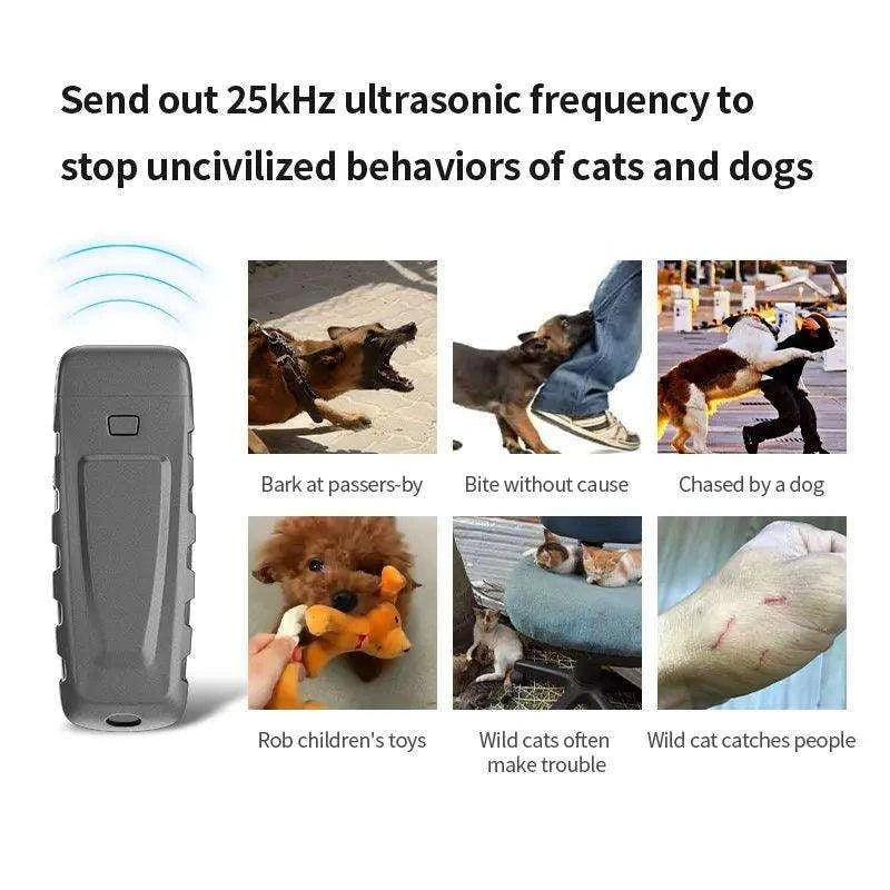 Ultrasonic Anti-Barking DeviceDescription:
Tired of constant barking? This ultrasonic device gently trains dogs to stay quiet, creating a peaceful home and safer outdoor experiences for you and Regal Pet PalaceRegal Pet PalaceUltrasonic Anti-Barking