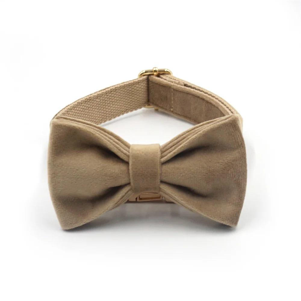 Soft Velvet Pet Harness Set