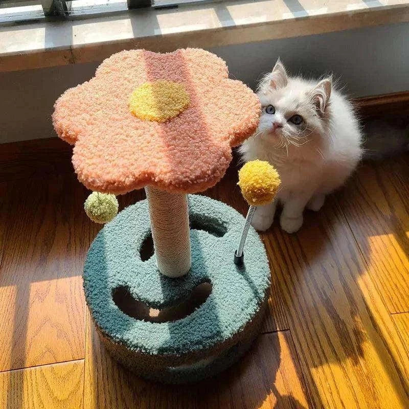 Sisal Cat Climbing FrameDescription:
Keep your cat entertained and healthy with this interactive sisal climbing frame. It’s perfect for scratching, climbing, and playtime—helping to prevenRegal Pet PalaceRegal Pet PalaceSisal Cat