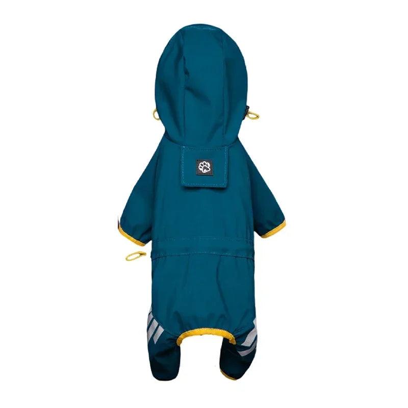 Reflective Waterproof Dog Raincoat