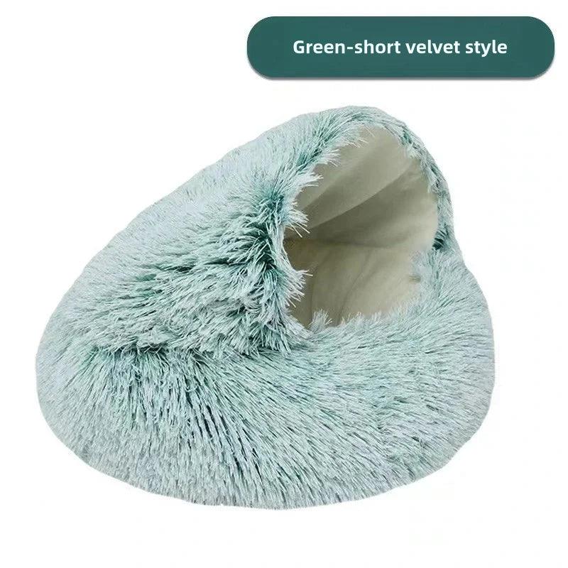 Cozy Plush Cat Nest