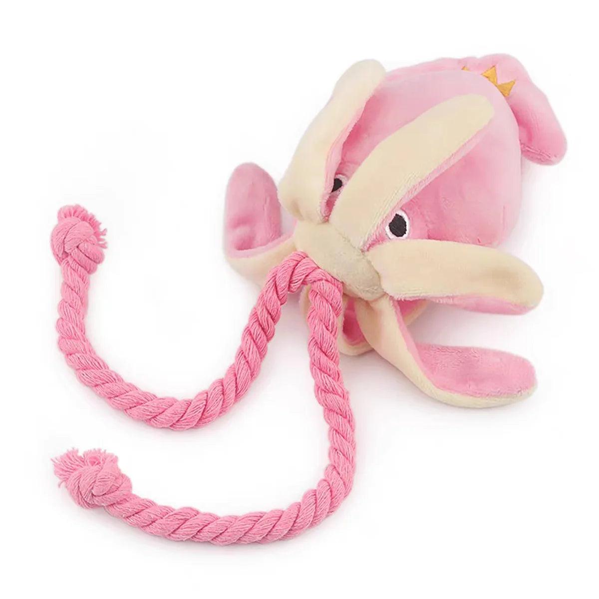 Bite-Resistant Octopus Pet Toy