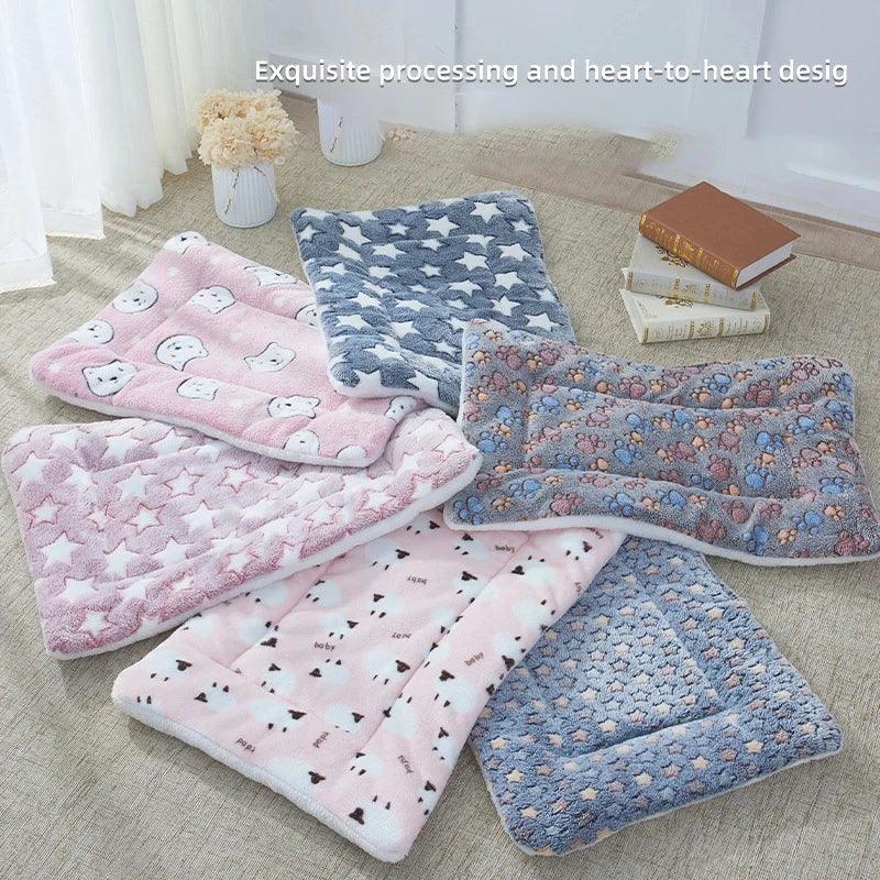 Plush Flannel Pet Sleeping Mat