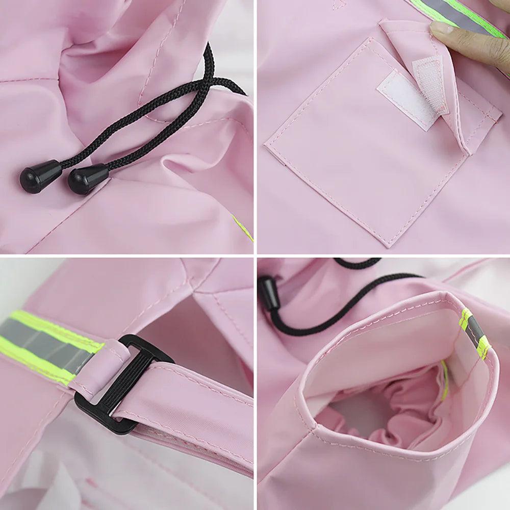 Large Dog Waterproof Raincoat