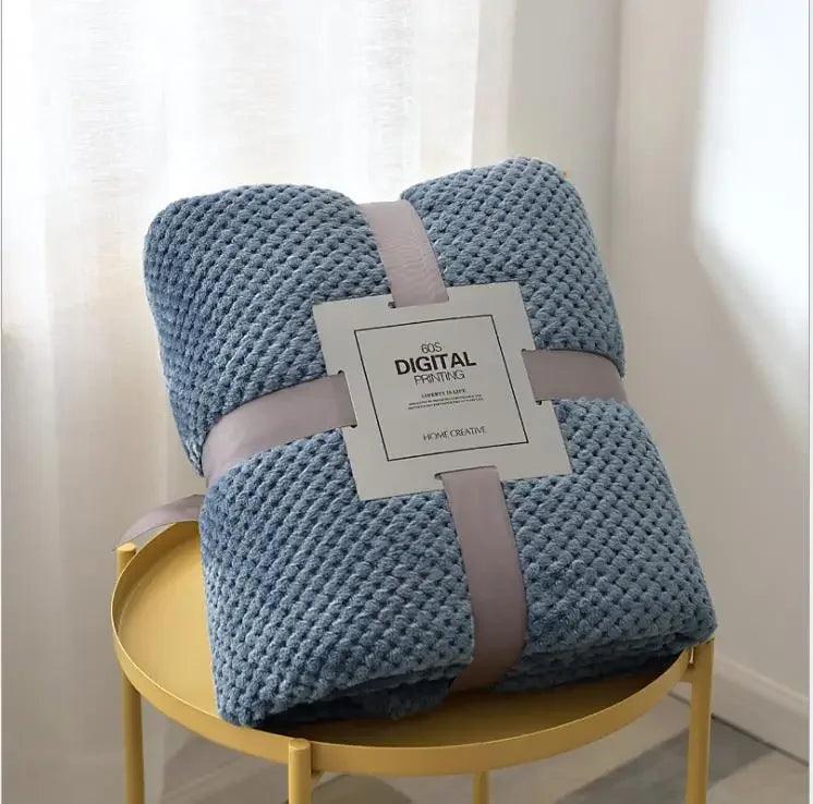 Cozy Coral Fleece Blanket