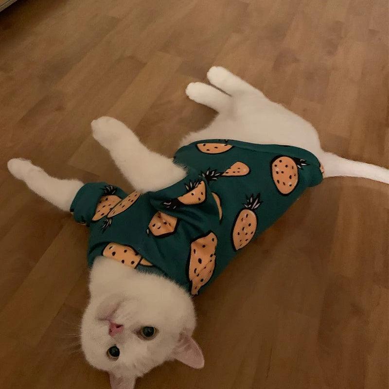 Cozy Fleece Cat Pullover