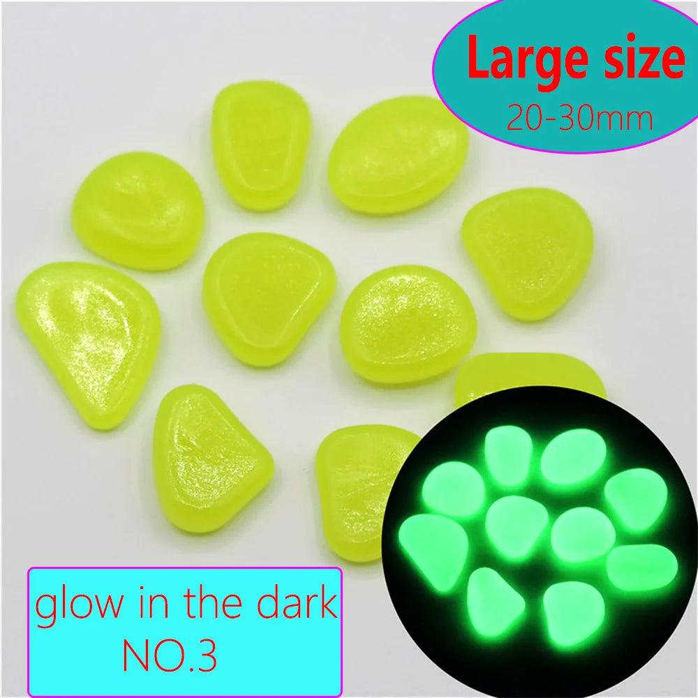 Luminous Glowing Aquarium Pebbles