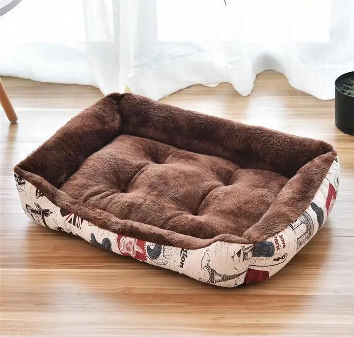 Cozy Candy-Colored Pet Bed