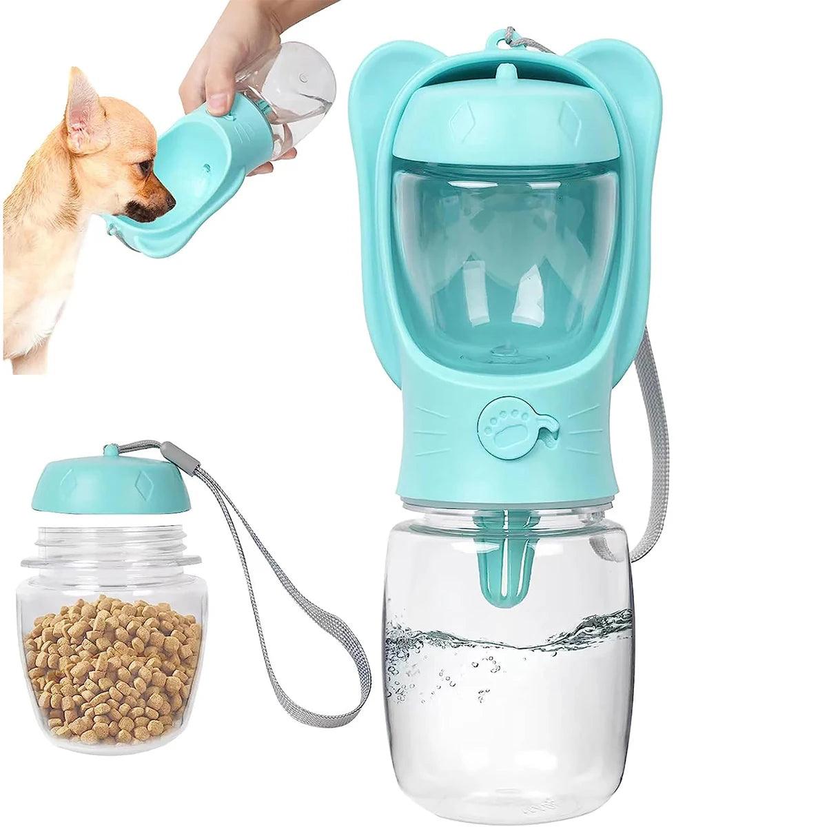 2-in-1 Dog Travel Bottle