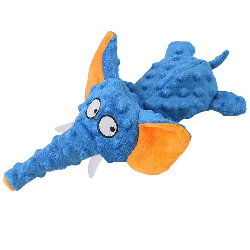Indestructible Elephant Squeaky Toy