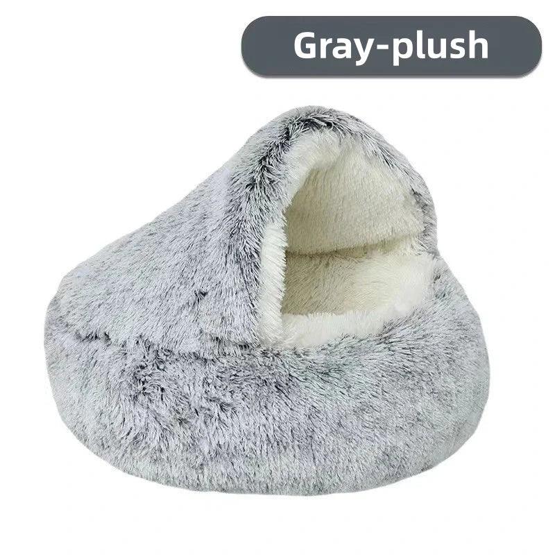 Cozy Plush Cat Nest