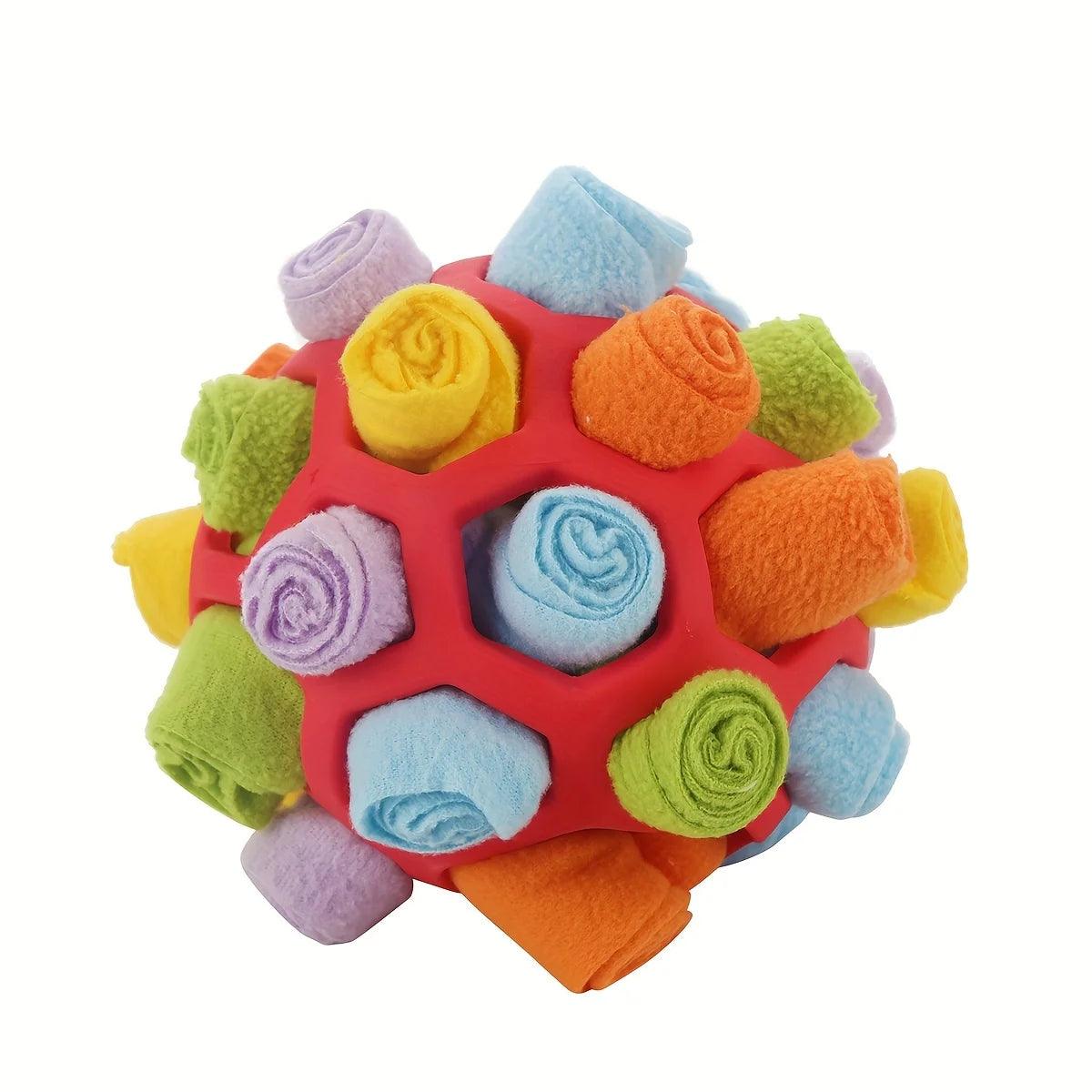 Interactive Sniffing Puzzle Ball