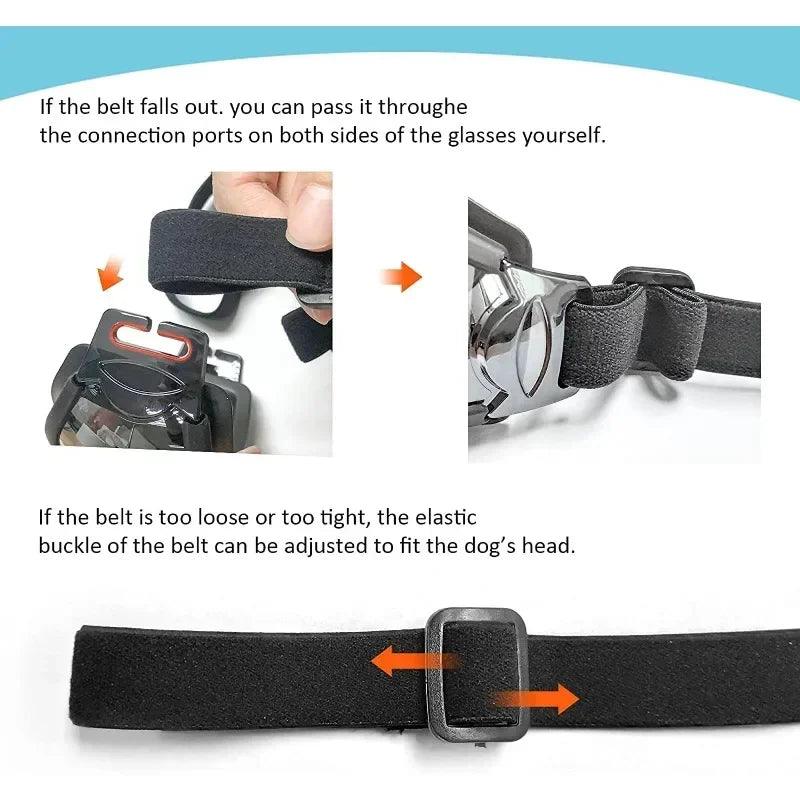 Anti-Fog Dog Ski Goggles