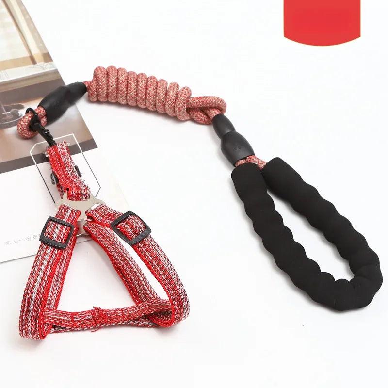 Adjustable Dog Harness Set