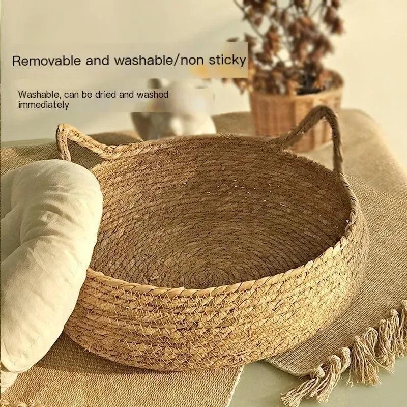 Handwoven Vine Cat Nest