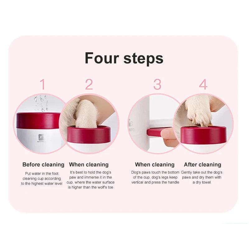 Portable Dog Paw Cleaner