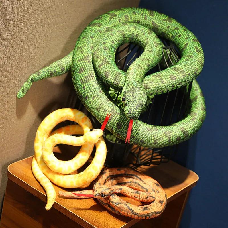 Realistic Plush Snake Toy