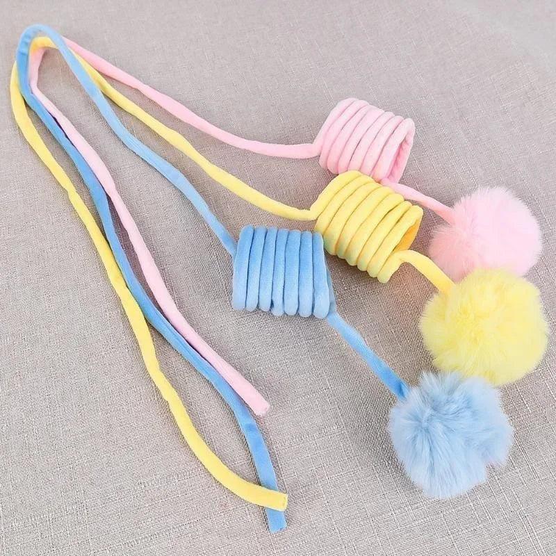 Interactive Cat Spring Rope Toy
