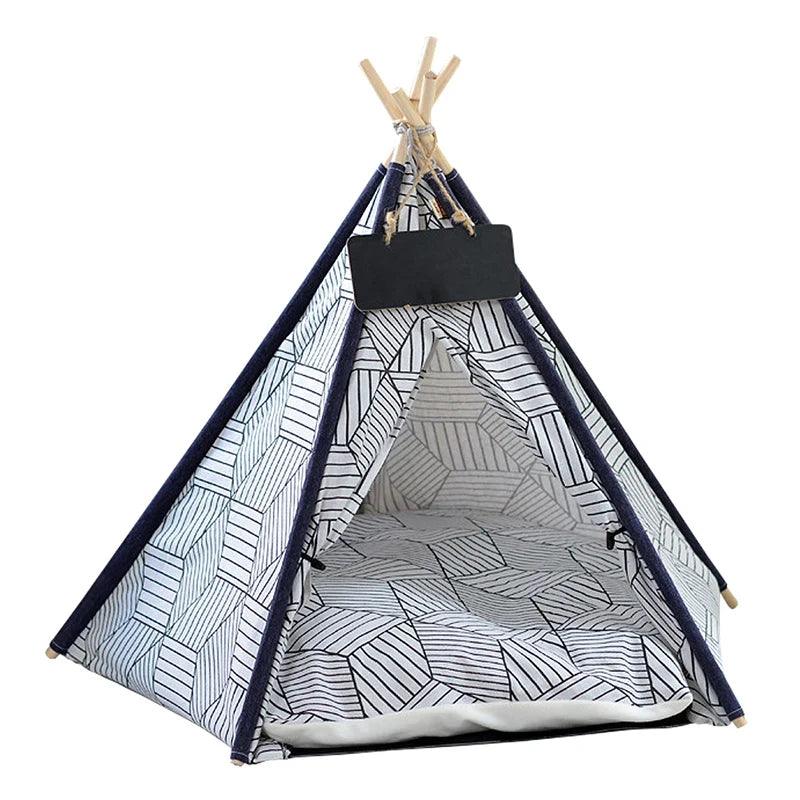 Portable Pet Teepee Bed