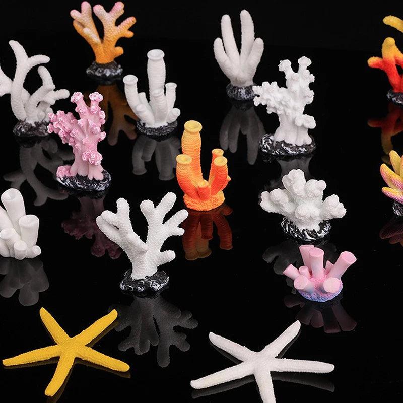 Starfish Coral Aquarium Decoration