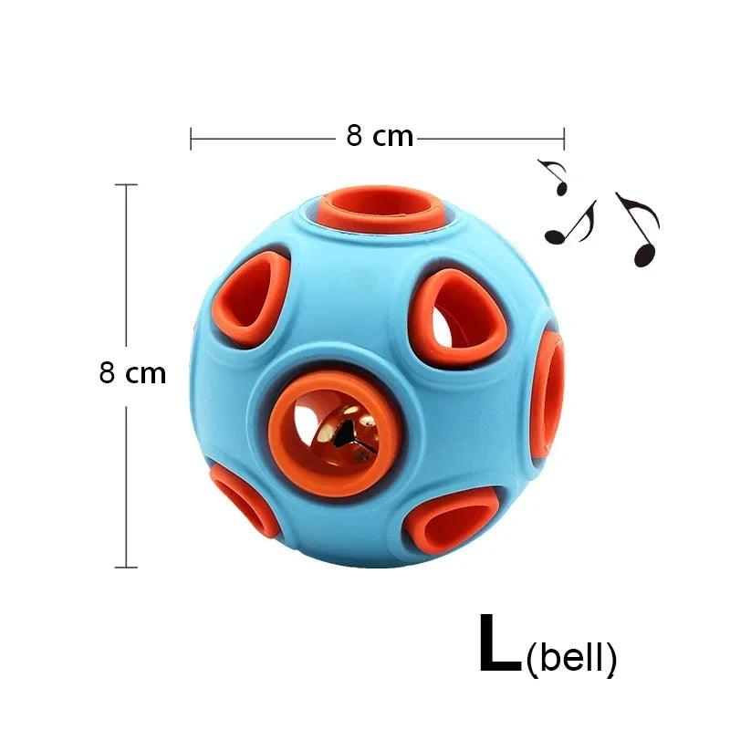 Interactive Food-Dispensing Dog Ball