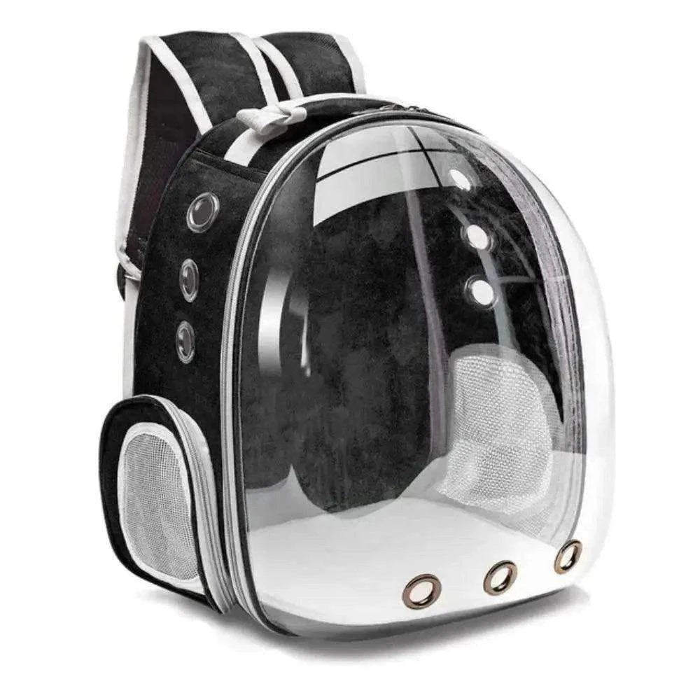 Space Capsule Pet BackpackDescription:
Turn heads while giving your pet a cozy, breathable travel experience. This transparent bubble backpack keeps them safe, stylish, and close on every adRegal Pet PalaceRegal Pet PalaceSpace Capsule