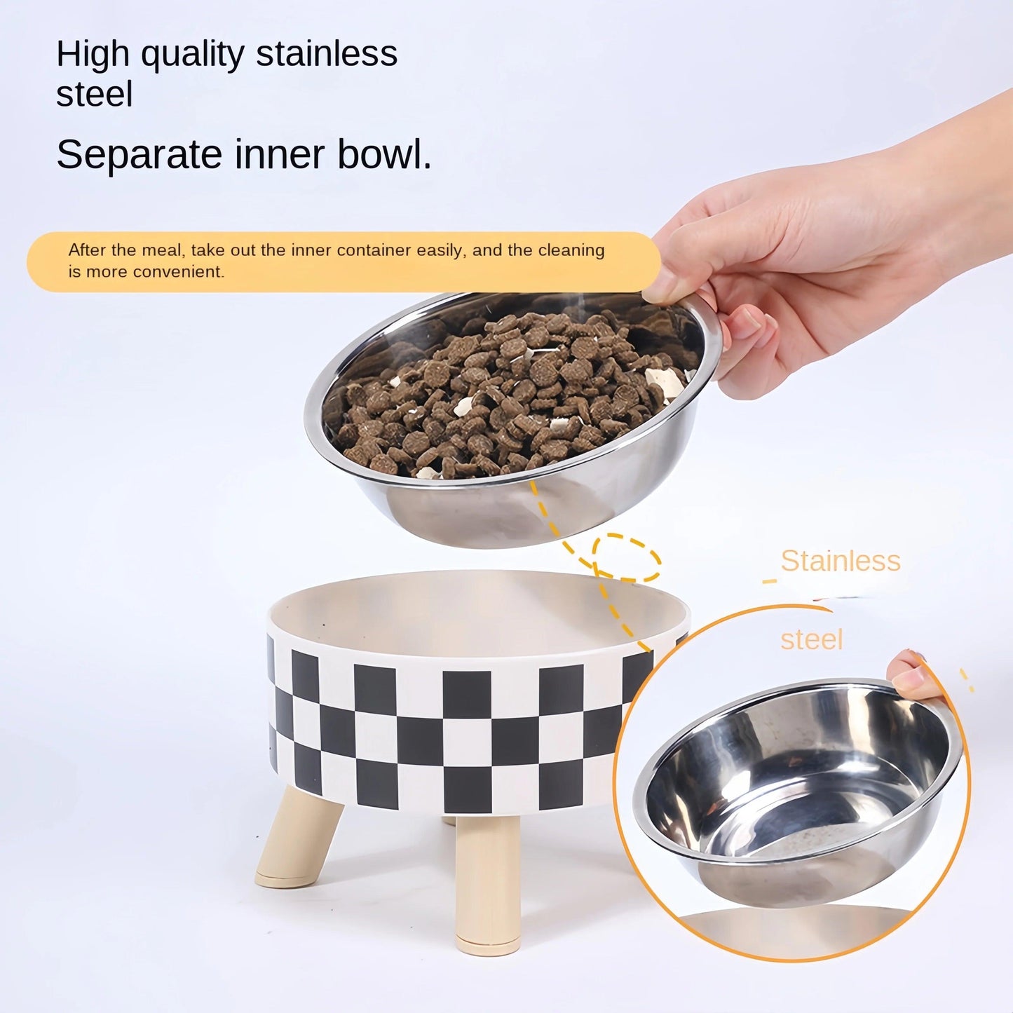 Elevated Cat Feeder Bowl