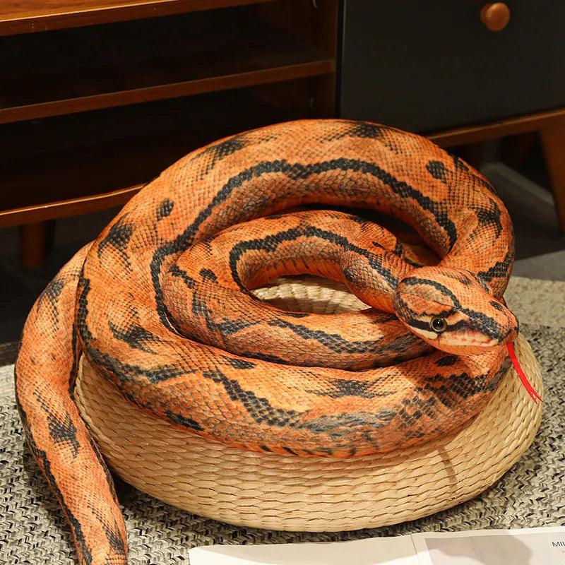 Realistic Plush Snake Toy