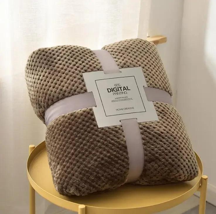 Cozy Coral Fleece Blanket
