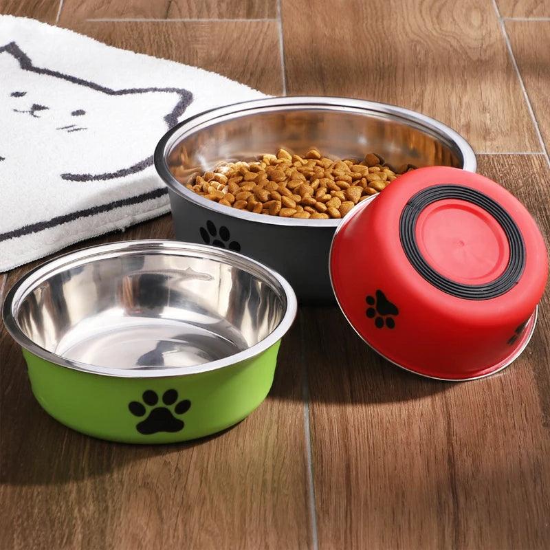Non-Slip Stainless Steel Pet Bowl