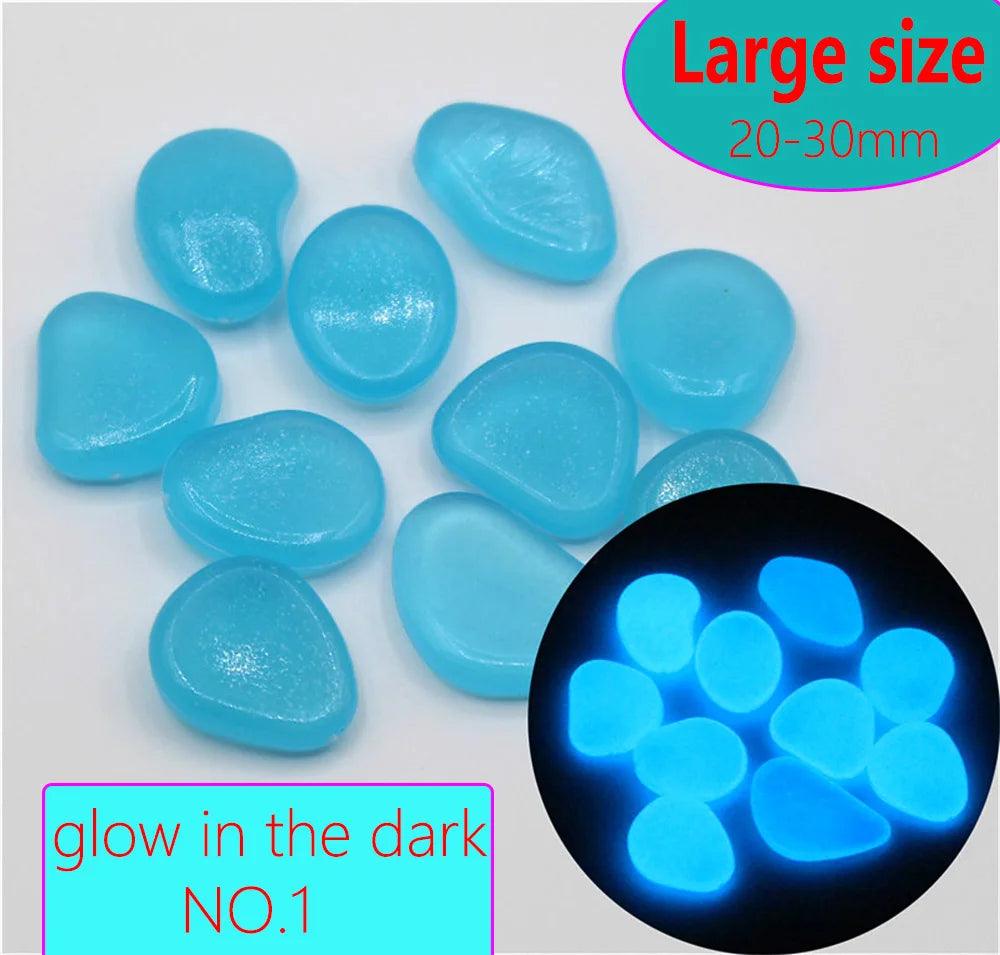 Luminous Glowing Aquarium Pebbles