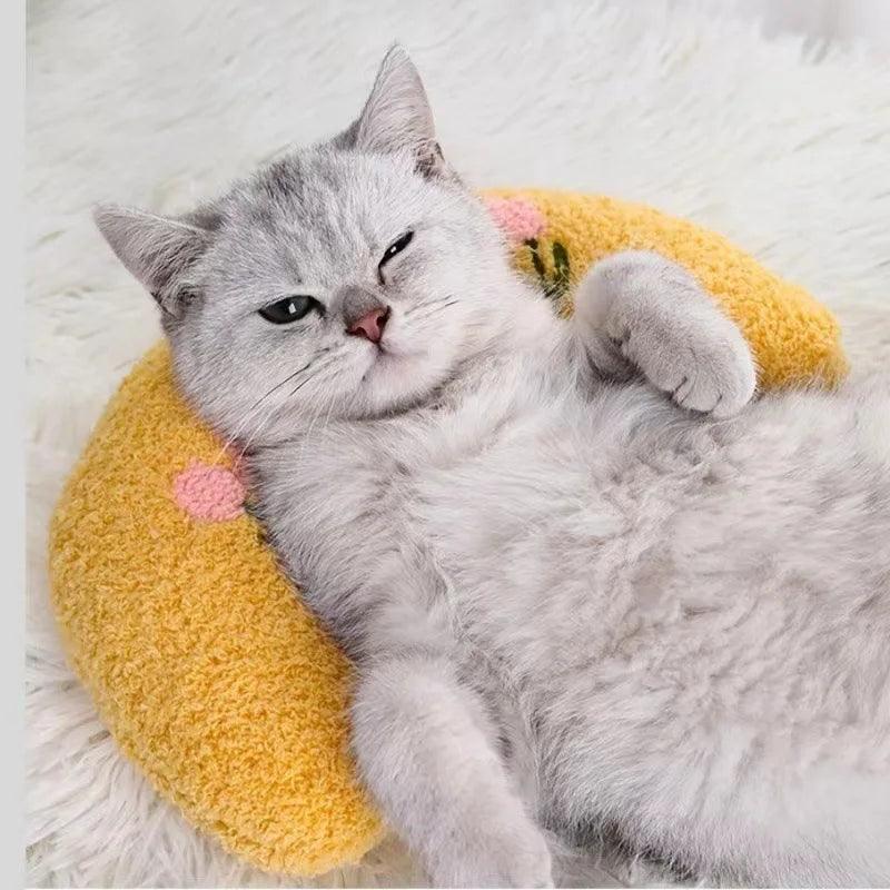 Cozy U-Shaped Pet Pillow