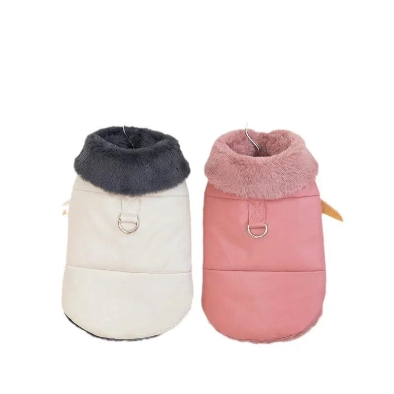 Fur Collar Winter Pet Jacket