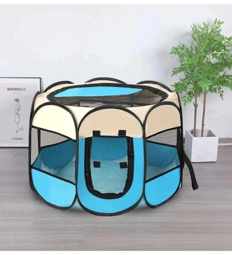 Foldable Octagonal Pet PlaypenDescription:
Give your pet a cozy, secure space! This foldable octagonal pet tent is perfect for play, rest, or as a safe maternity room for dogs and cats.
BenefitRegal Pet PalaceRegal Pet PalaceFoldable Octagonal