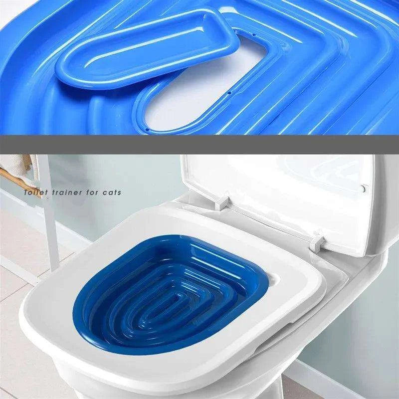 Cat Toilet Training KitDescription:
Say goodbye to litter boxes! Train your cat to use the toilet with this easy-to-follow, reusable training system—keeping your home cleaner and fresher.Regal Pet PalaceRegal Pet PalaceCat Toilet Training Kit