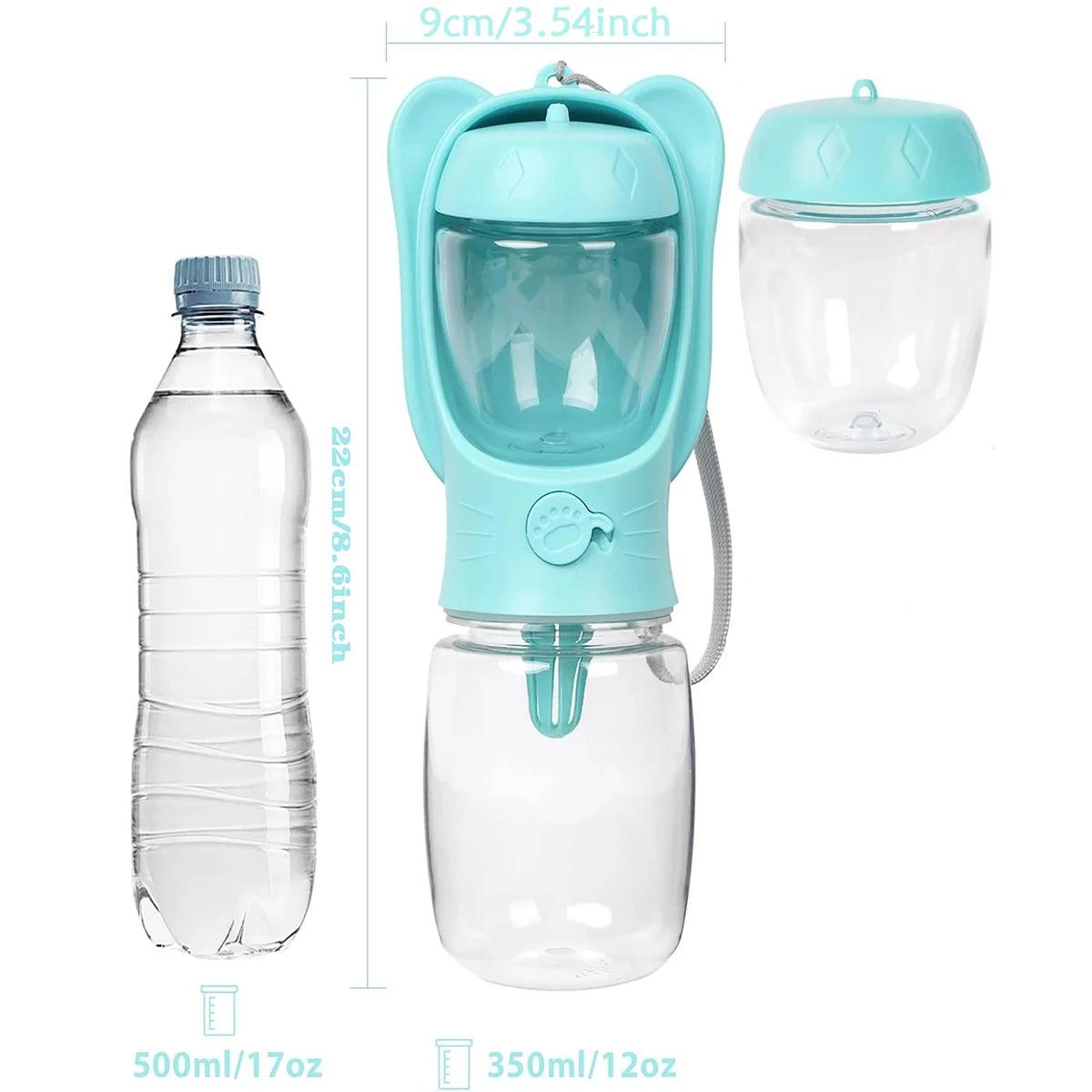 2-in-1 Dog Travel Bottle