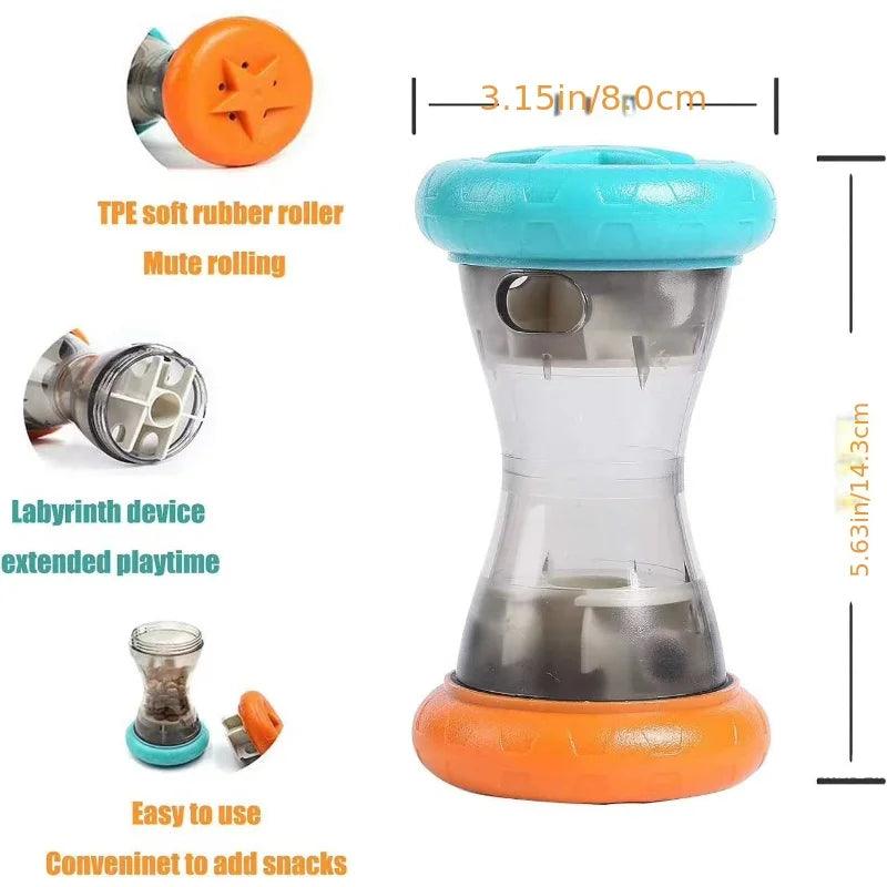 Interactive Dumbbell Dog Toy