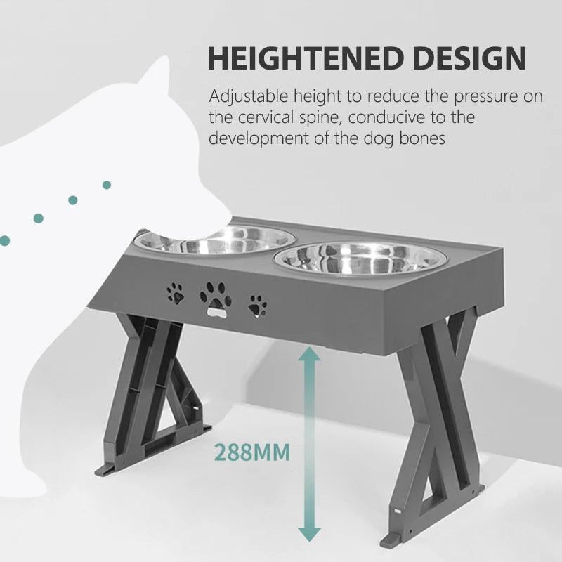 Adjustable Dog Feeding Station
